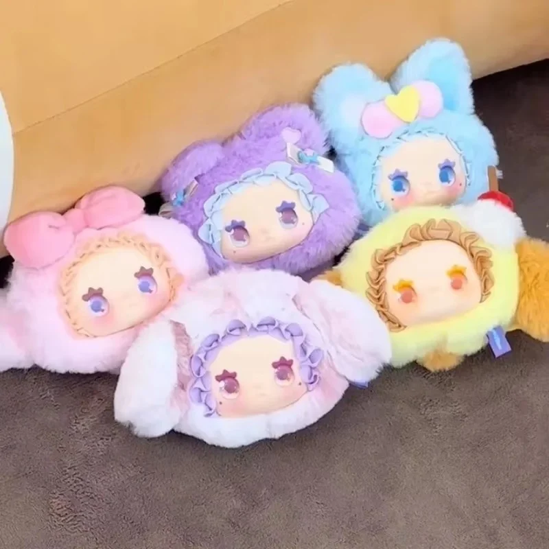 إيما رقيق زلابية سلسلة صندوق أعمى لطيف إيما محفظة نسائية للعملات المعدنية دمية صندوق غامض مفاجأة حقيبة قلادة ديكور هدايا عيد الميلاد مفاجأة