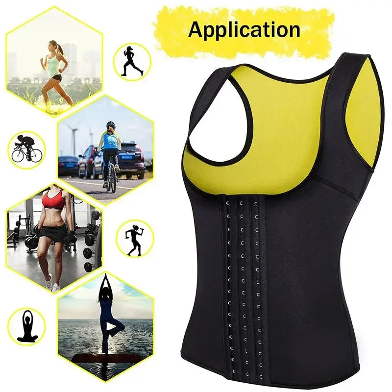 

Women Waist Trainer Girdles Slimming Belt Waist Cincher Corset Neoprene Shaperwear Vest Tummy Belly