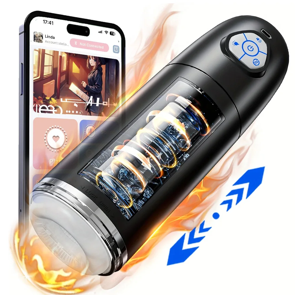 Fully automatic male masturbation cup vibrating sucking vibrating massager vagina vulva oral sex adult sex toy suitable for men