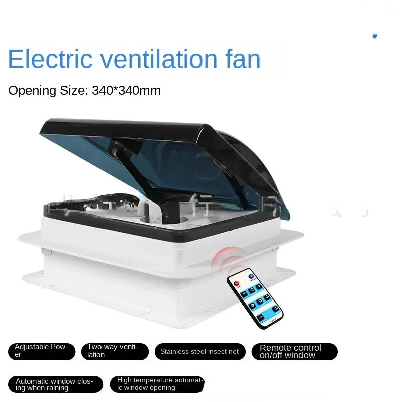 RV Ventilator 12v24v Exhaust Fan Bathroom Overhead Ventilating Fan Strong Energy Saving Mute Exhaust Ventilation Fan