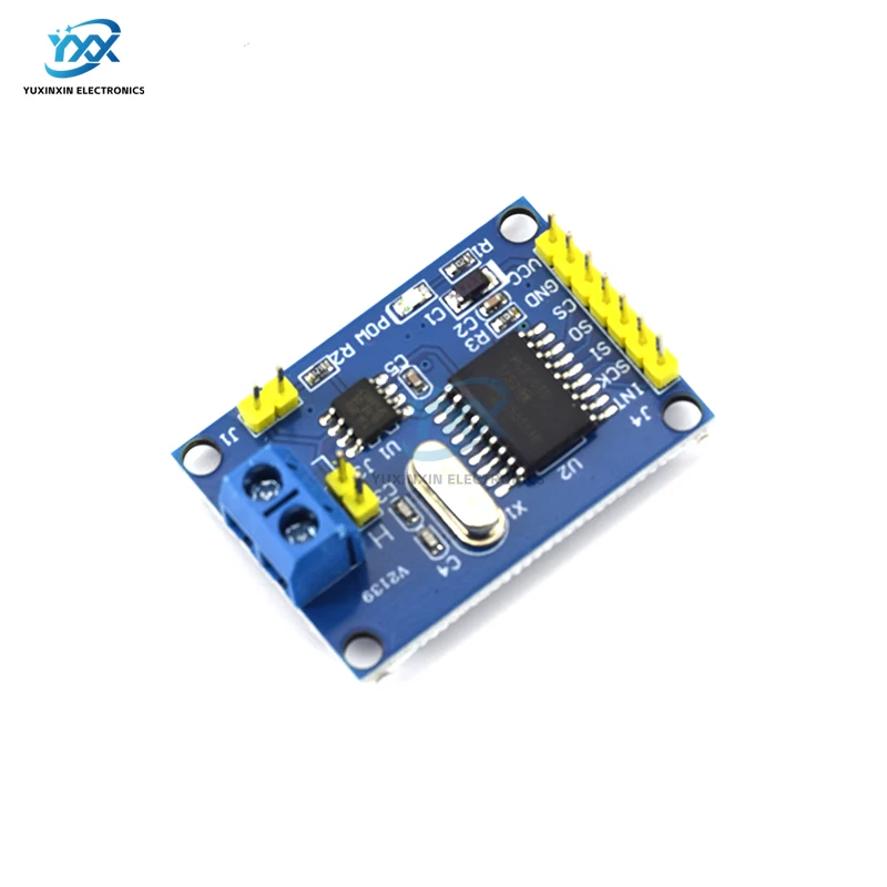 1/3/5/10PCS MCP2515 TJA1050 CAN Bus Module SPI Receiver Driver Board Controller Interface For Arduino 51 ARM DIY Electronics Kit