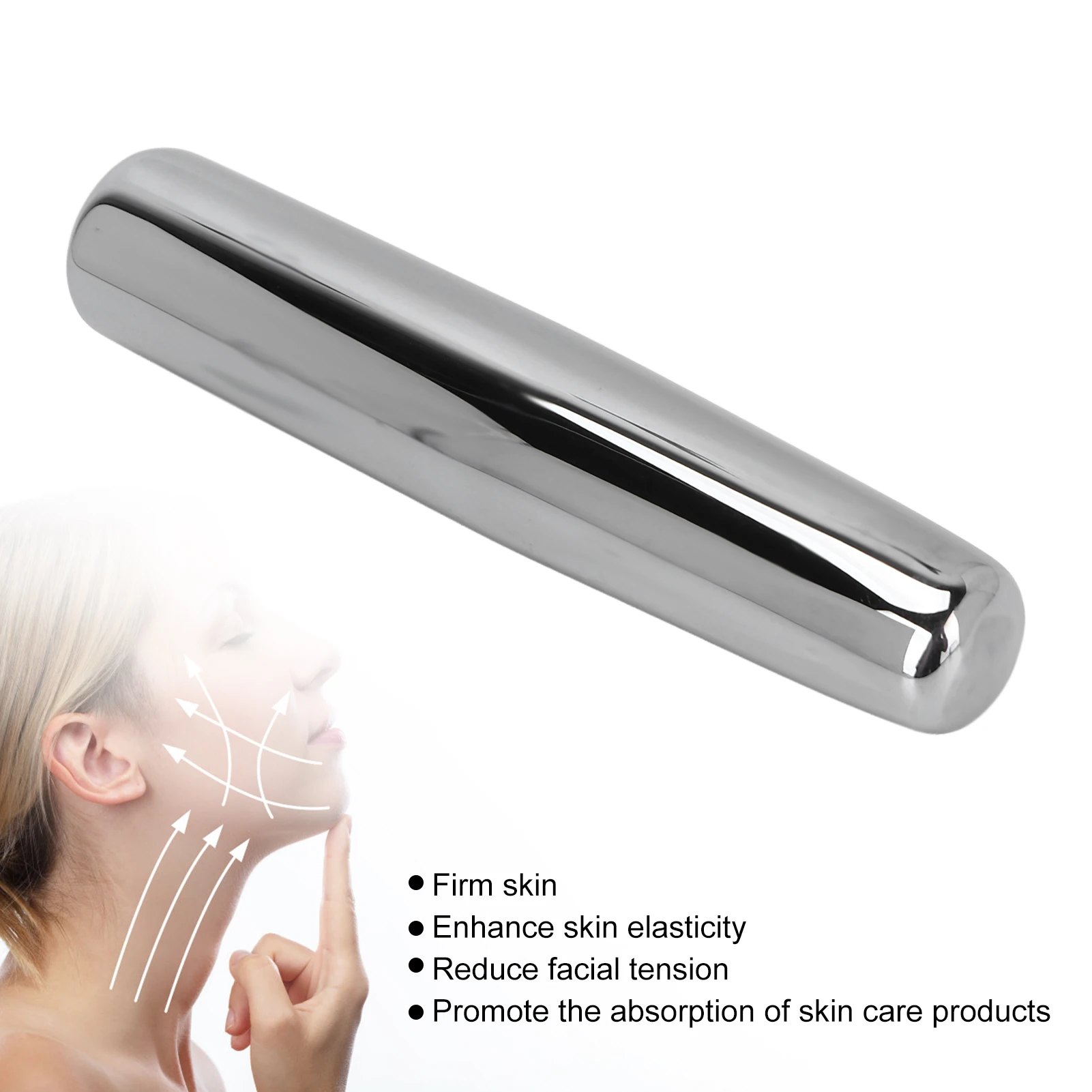 Terahertz Energy Stone Massage Wand Pain Relief Portable Acupuncture Point Therapy Massage Stick Face Body Massage Tools