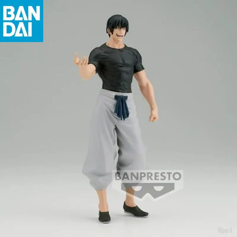 

Оригинальная фигурка Bandai Namco Banpresto Jujutsu Kaisen Fushiguro Toji из ПВХ, модель настольного орнамента, игрушка, новая и нераспечатанная