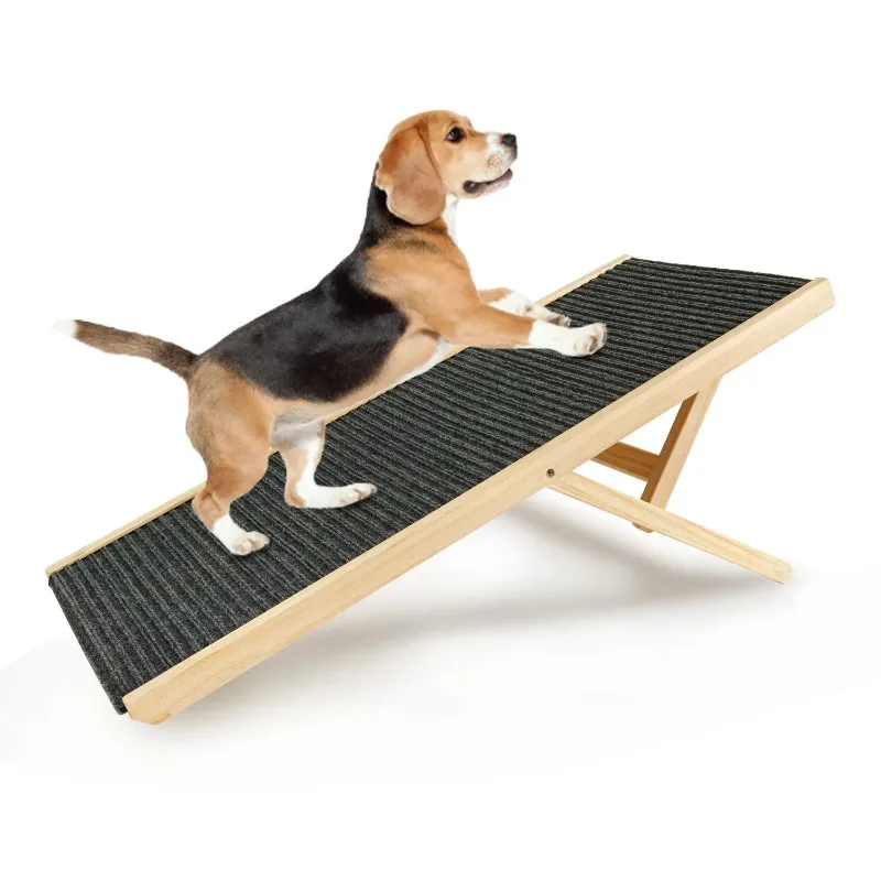 

New Pet Products Wooden Adjustable Pet Climbe Ladder Pet Training Behavior Products