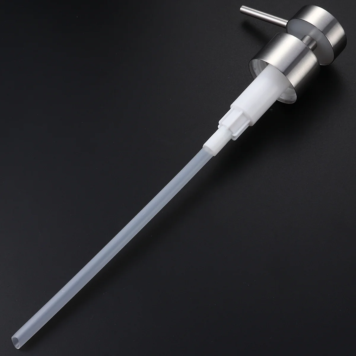 

1Pcs Premium Stainless Steel Lotion Dispenser Pump Universal Fit for Glass Plastic Porcelain Bottles Soap Dispenser Pump