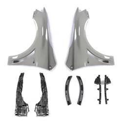 Body Kit Left and Right Iron Fender for Mitsubishi Lancer-ex Convert EVO Style Wide Surround Car Accessories