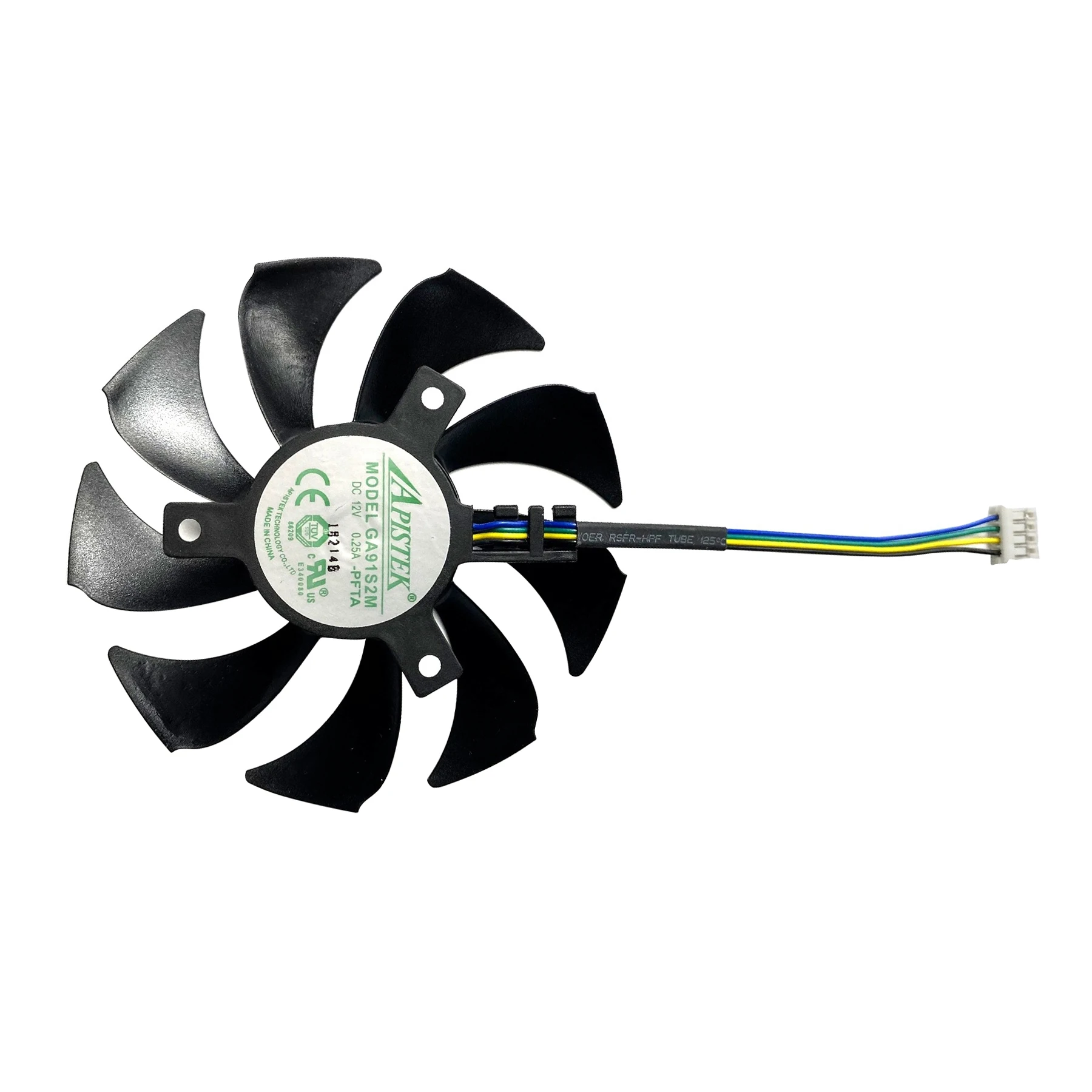 New 85mm Two Ball Bearing Cooler Fan Replacement For Sapphire Pulse RX 560 4GB GA91S2M Graphics Video Card Cooling Fan