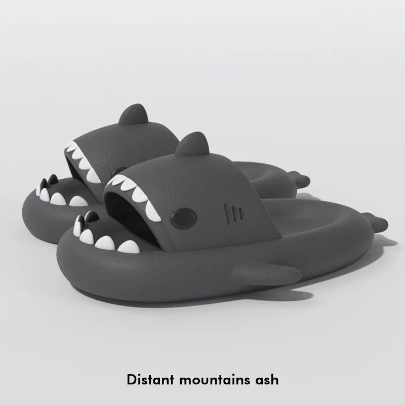 4 cm Dicke Sohle Hai Hausschuhe Für Frauen Männer Indoor Strand Rutschen Nette DIY Nacht Leuchtende Laterne Paare Sommer Straße sandalen – Detail 15