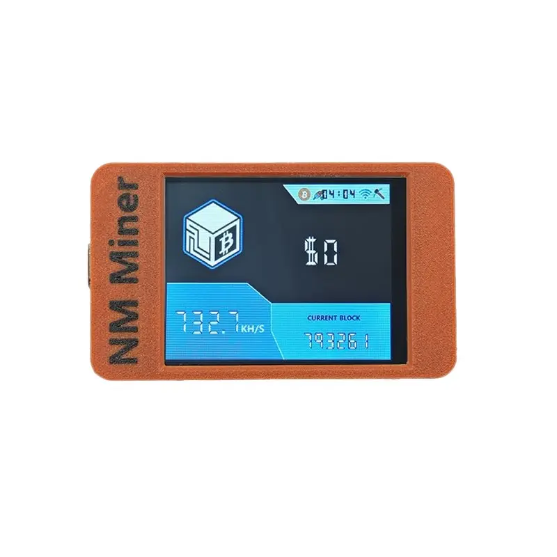 ABJO-2026 Nerdminer+ 2.8-Inch BTC Solo Lottery 730KH/S BTC Solo Lottery Nerdminer+ Crypto Bitcoinminer Solo Machine Nerdminer+