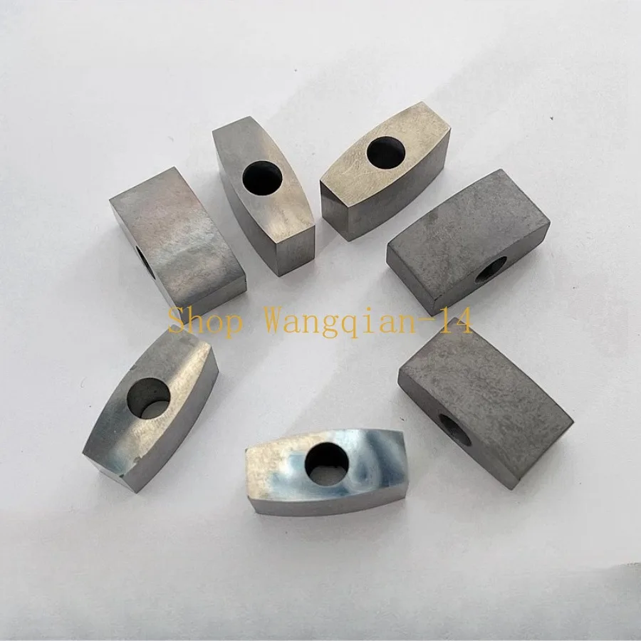 5 قطعة تلميع كتلة موصلة L12/14 تغذية الطاقة ثقب الاتصال 6 مللي متر/8 مللي متر EDM آلة قطع الأسلاك