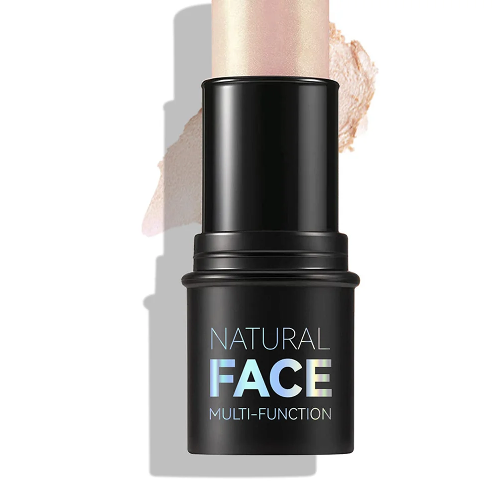 Evidenziatore in stick per il viso illumina il tono della pelle Strumento per il trucco multiuso a bagliore Penna per contorno in crema a lunga durata Evidenzia liquido