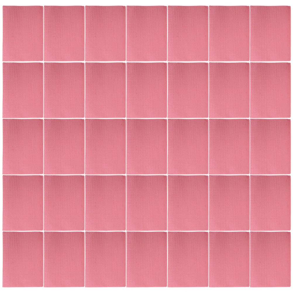 50 قطعة المرايل الأسنان مقاوم للماء اللب مانعة للتسرب الوشم الجدول حصيرة مسمار الفن سبا صالون لوازم المتاح