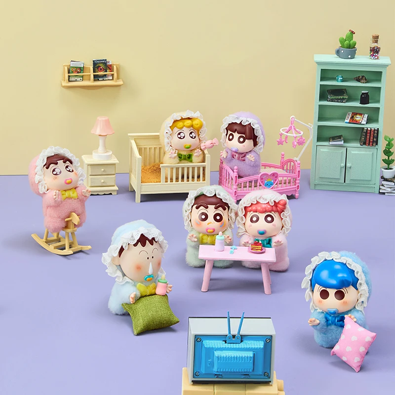 

【Предпродажа】Оригинальный карандаш Шин-Чан, детская серия, виниловый плюшевый кулон, глухая коробка, милый подарок, модная игрушка, коллекционная сумка, очаровательный декор