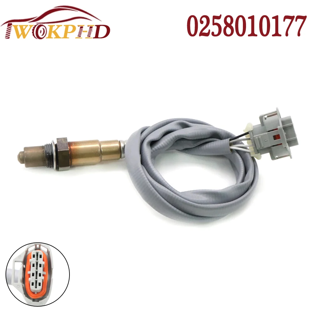 NEW Air Fuel Ratio Lambda Oxygen Sensor 0258010177 For Porsche Panamera 3.0 3.6 4.8 2010 - 2016 Downstream Left 97060617301