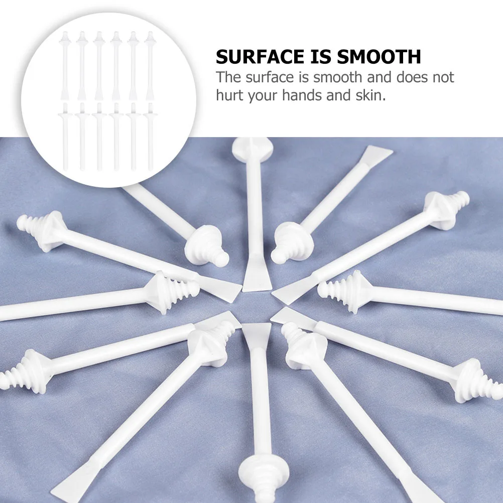 

30pcs Ears Nose Sticks Disposable ABS Wands Wax Rod Applicators Applicator Nose Hair Sticks Tools Wax Rods