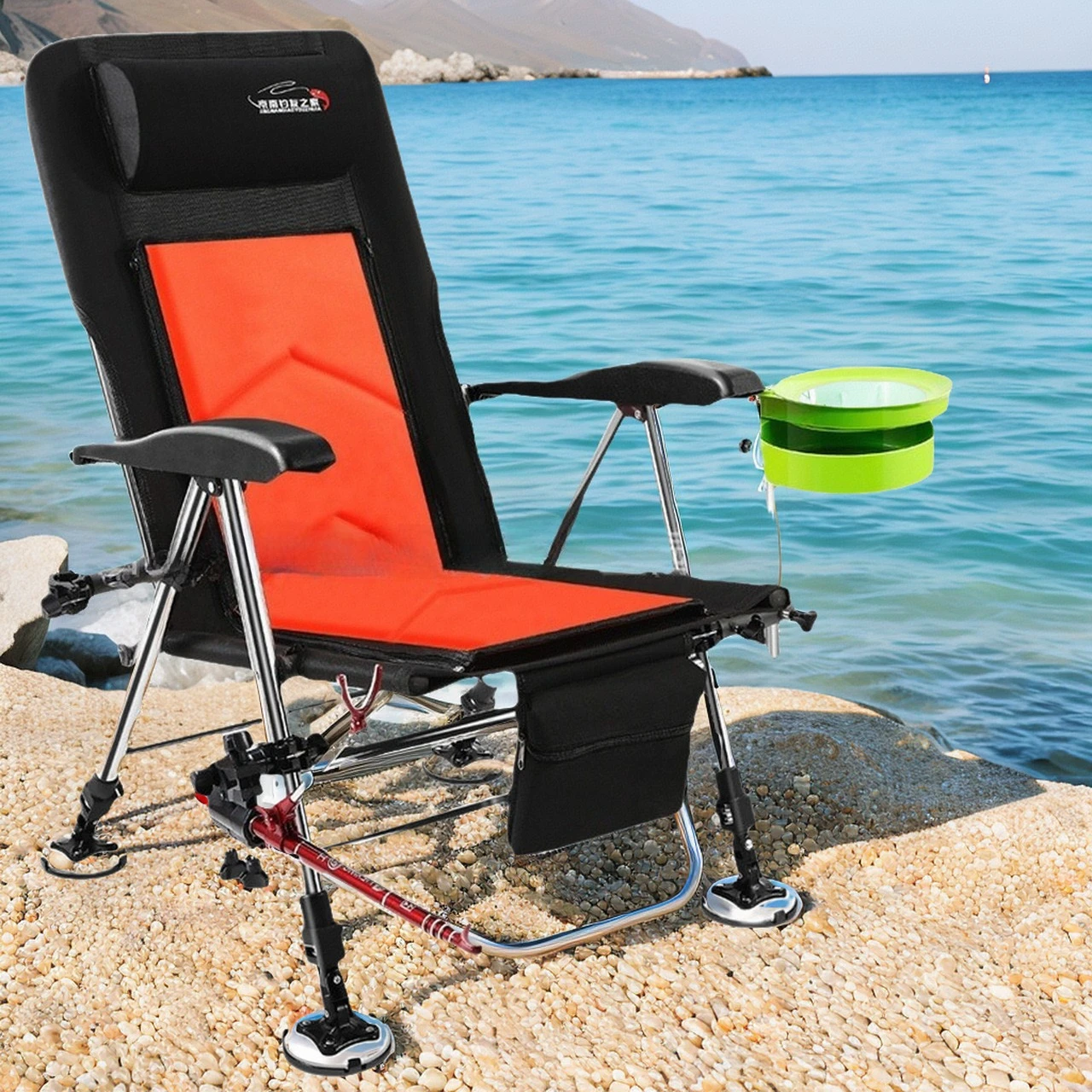 

Chairs Portable Beach Chaise Chair Folding Stool Tourist Camping Ergonomic Lightweight Bench Fishing Lounger Foldable