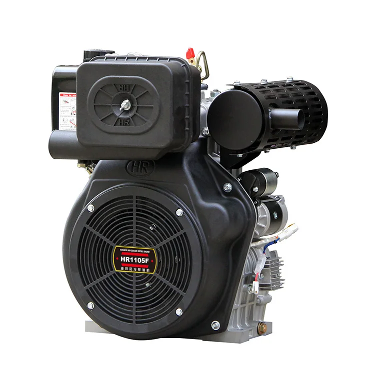 هيوarns 1105 20hp محرك ديزل اسطوانة واحدة تبريد الهواء مولد صامت محمول سعر جيد