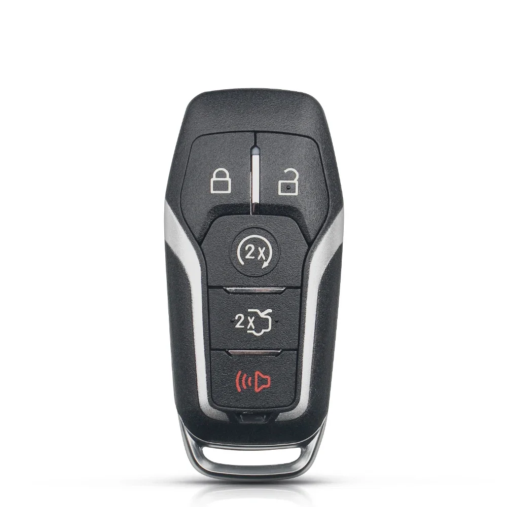 KEYYOU Remote Smart Car Key Shell Case For Ford Fusion Explorer Edge Mustang Mondeo Kuka 3/4/5 Buttons