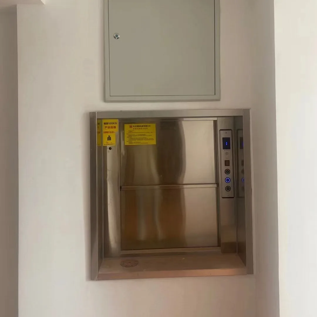 Restaurant Kitchen Delivery Food Ladder Hotel Window Elevator Grocery Ladder Hotel Canteen Traction Food Truck Vegetable Machine