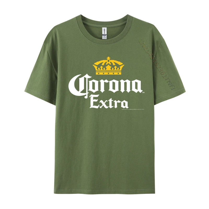 Officially Licensed Corona Gold Crown Rife Mens T Shirt Cool Camisa Luxury Designer T-Shirts Pure Cotton #2