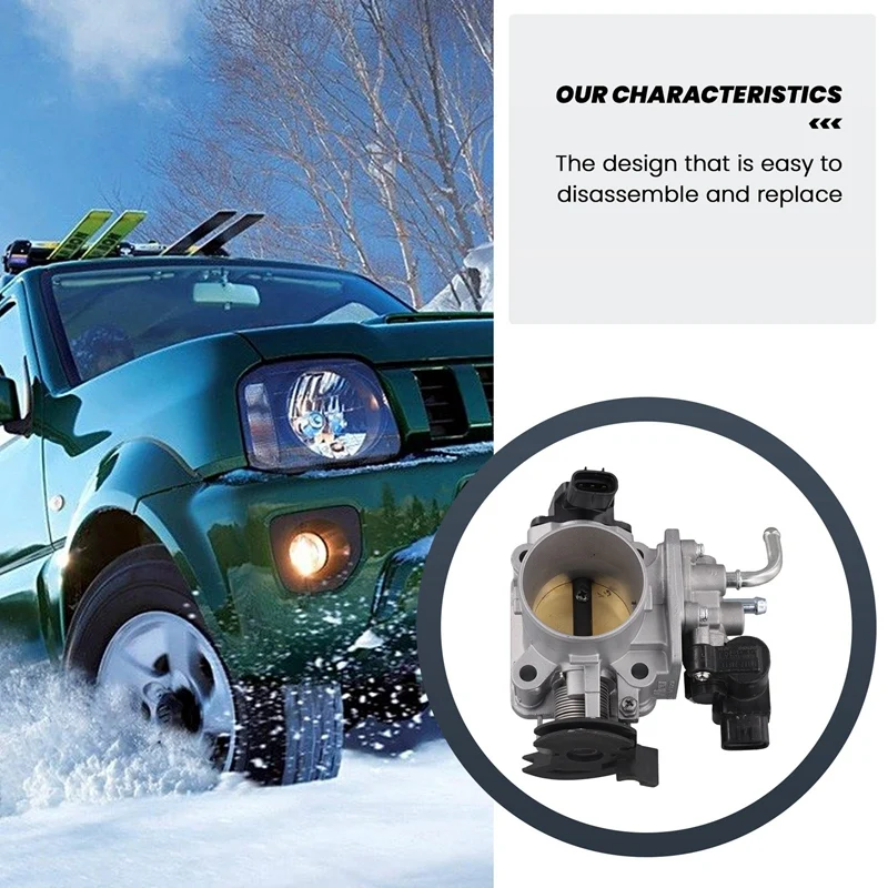 

Car Throttle Body Assy Fit For Suzuki M13A Jimny Ignis Liana Swift 1.3L 2000-2012 13400-69G00 13400-69G01 13400-69G02