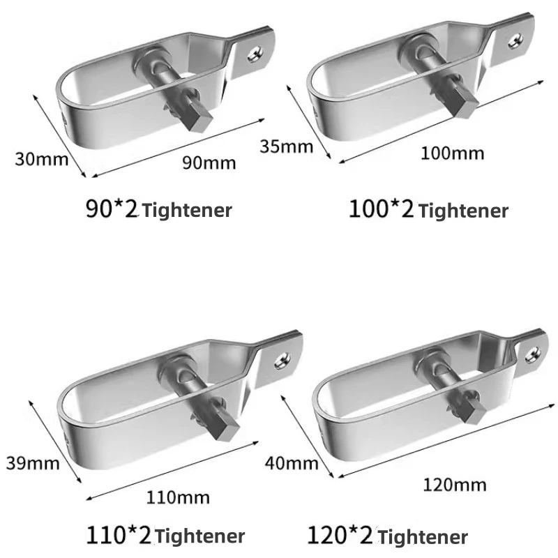 30*90Wire rope tightener, grape rack hub, tightener, straightener, wire buckle 30*90mm10pcs