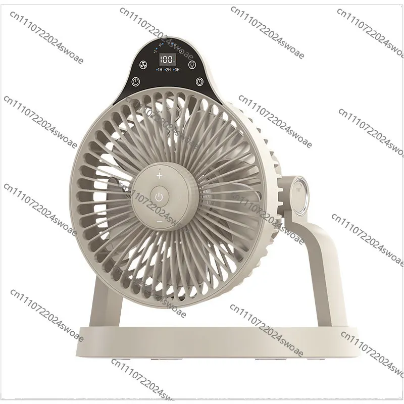 Outdoor Tent Fan Light Camping Picnic Dual-purpose Lighting Multi-function Fan Desktop Portable