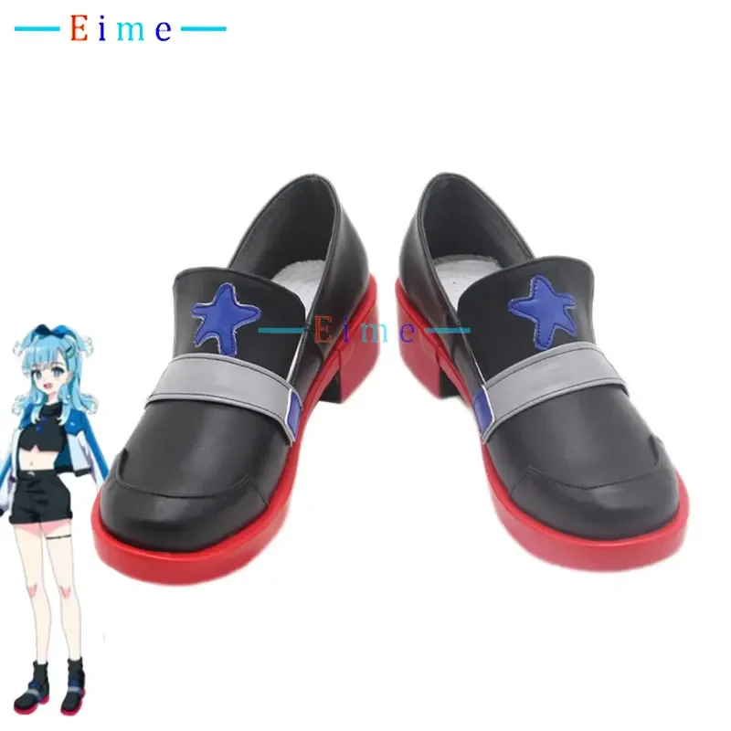 vtuber-kobo-kanaeru-cosplay-shoes-anime-accessories-cosplay-props-pu-shoes-halloween-carnival-boots-custom-made