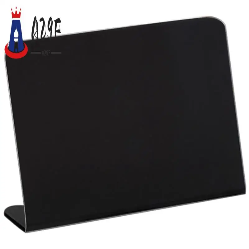 

A29F-20Pcs 4 X 3 Inches Mini Chalkboard Table Tent Sign Chalkboard Buffet Tags Food Label For Party Tabletop Chalkboard Signs