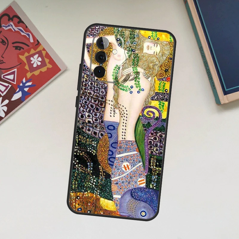 Gustav Klimt Art For Samsung Galaxy A33 A53 A13 A23 A52 A32 A22 A12 A51 A71 A15 A25 A14 A34 A54 Phone Case