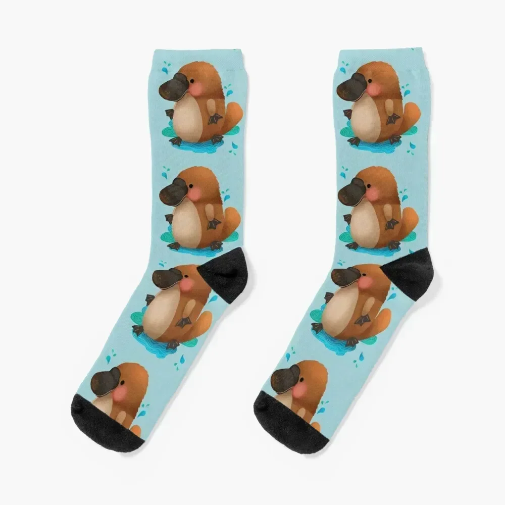 

Platypus Puggle Socks Toe sports funny gift gift short Ladies Socks Men's