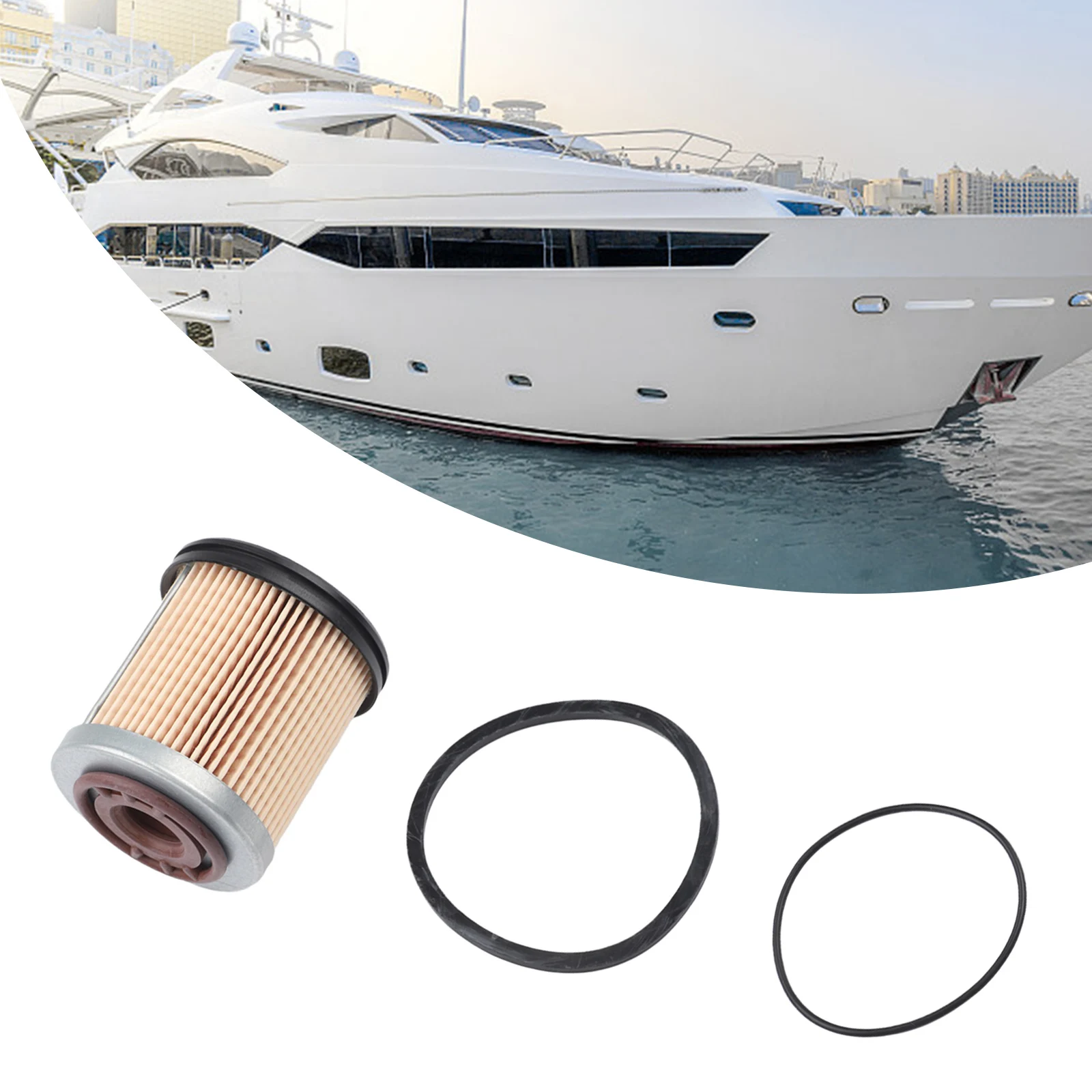 Fuel Filter R11T R11S Diesel Oil Water Separator for Oil Tankers Speedboats Refueling Machines Easy Installation