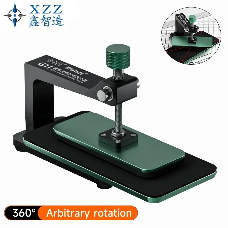 XZZ Mobile Phone 360° Dispensing Holding Fixture For LCD Screen Back Cover Middle Frame Pressure Retaining Caulking Repair Tools