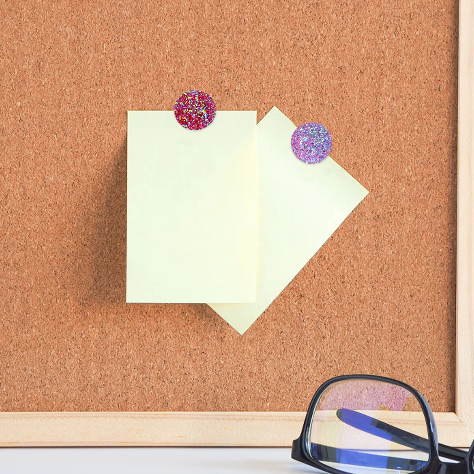 

30pcs Diamond Rhinestone Push Pins Bling Flat Head Tacks For Cork Board Bulletin Wall Decorative Thumbtacks Office School