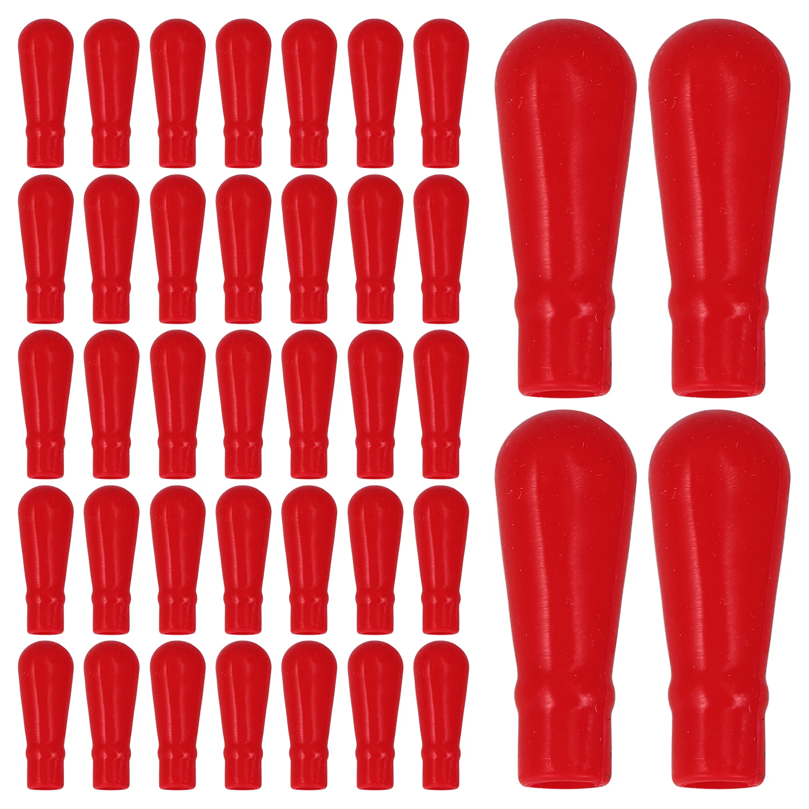 

50 Pcs Silicone Sealing Cap Eyedropper Head Transfer Pipette Tip Caps Emulsion