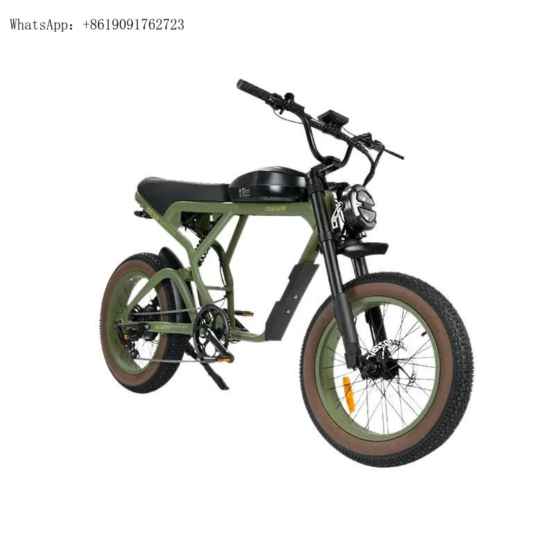 Clrak شحن سريع 48 فولت 15ah الهجين المزدوج تعليق E-المحور الخلفي المحرك على الطرق الوعرة وضع h ركوب دراجة كهربائية #1