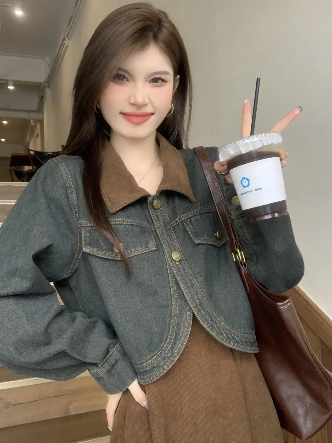 

Весенние куртки женские осенние женские костюмы бежевый коричневый пуговицы передний карман женские чистый простой базовый стиль модная верхняя одежда длинная