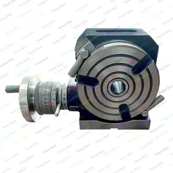 HV5 diameter 75 100mm 125mm 150mm 200mm vertical and horizontal milling machinel rotary table high precision horizontal vertica