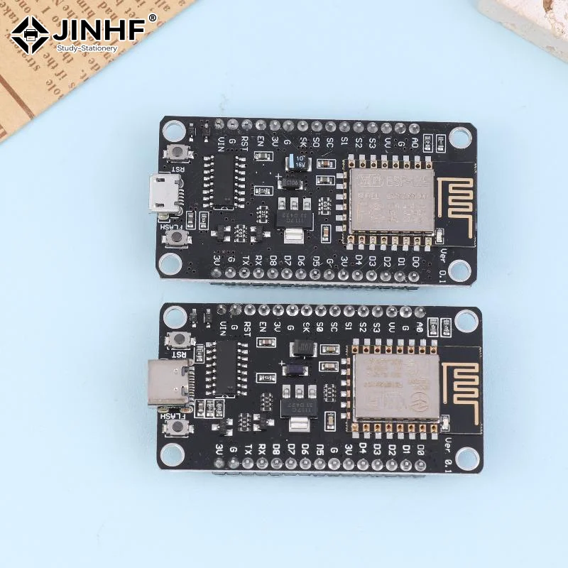Placa de desarrollo NodeMCU ESP8266 con pantalla OLED de 0,96 pulgadas CH340G ESP-12F módulo WiFi TYPE-C USB para Arduino/Micropython