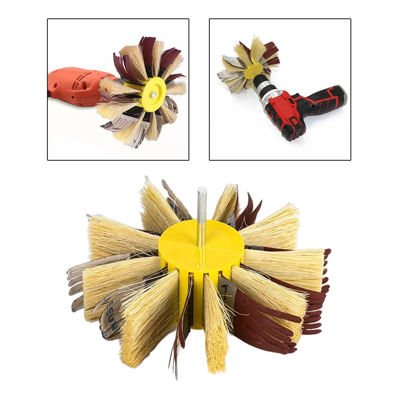 家具研磨用サンディングモップ砥石ロータリーツールアクセサリー