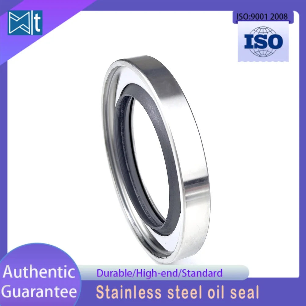 ID:25*26*27*28*OD:35/40/42/45/47/48/50/52*7/8/10/12mm High Quality Stainless Steel Oil Seal air Compressor PTFE 304  High Speed