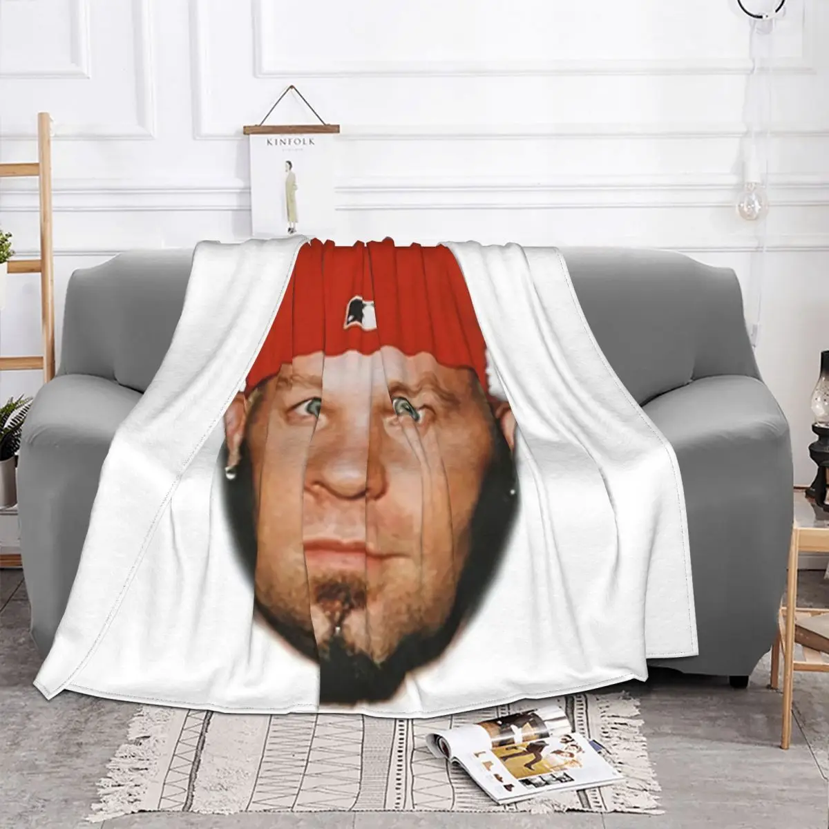 Fred Durst Queen Bed Anime coperta copriletto sul letto coperta morbida ultraleggera