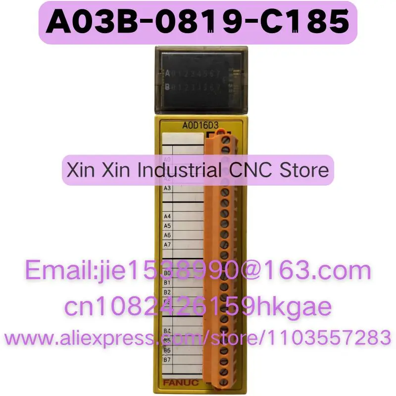 Used A03B-0819-C185 Normal Function Tested OK