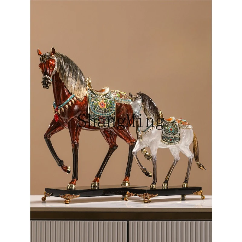 PYH royal ride, successful ornament, enamel alloy , office entrance decorations, housewarming gifts