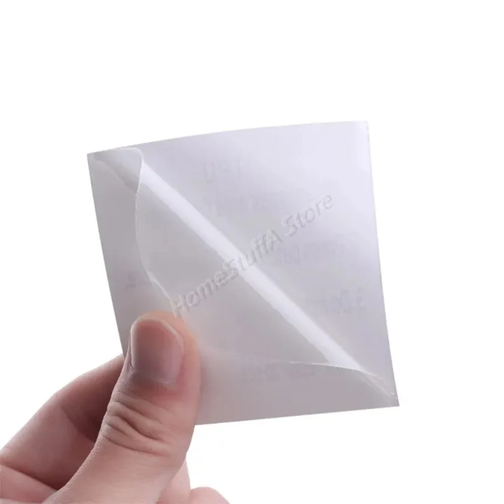 5pcWaterproof Transparent Self Adhesive Nylon Sticker Cloth Patches Outdoor Tent Jacket Repair Tape Not Easy To Break Patch Tool