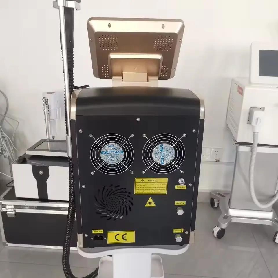 Professional Diode Laser Hair Removal Machine Ice Titanium Technology For Full Body Hair Removal 808 755 1064NM 3 Waves Painless