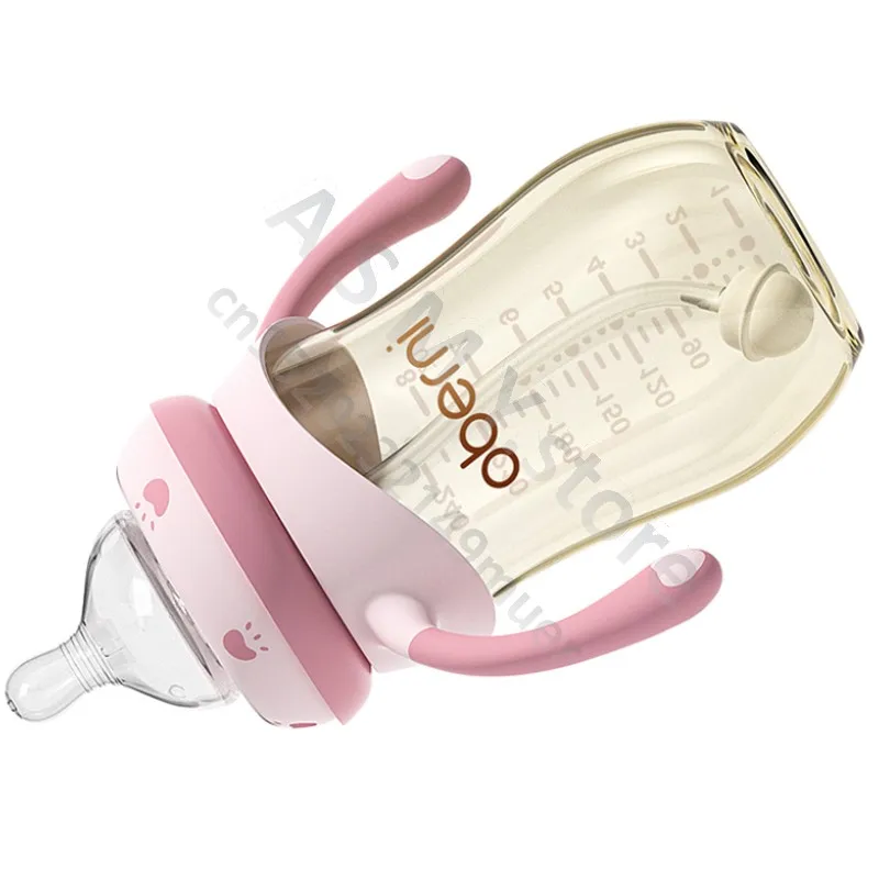 Oberni newborn baby bottle / PPSU / anti-drop / anti-colic / 240ML, 300ML, large capacity baby bottle