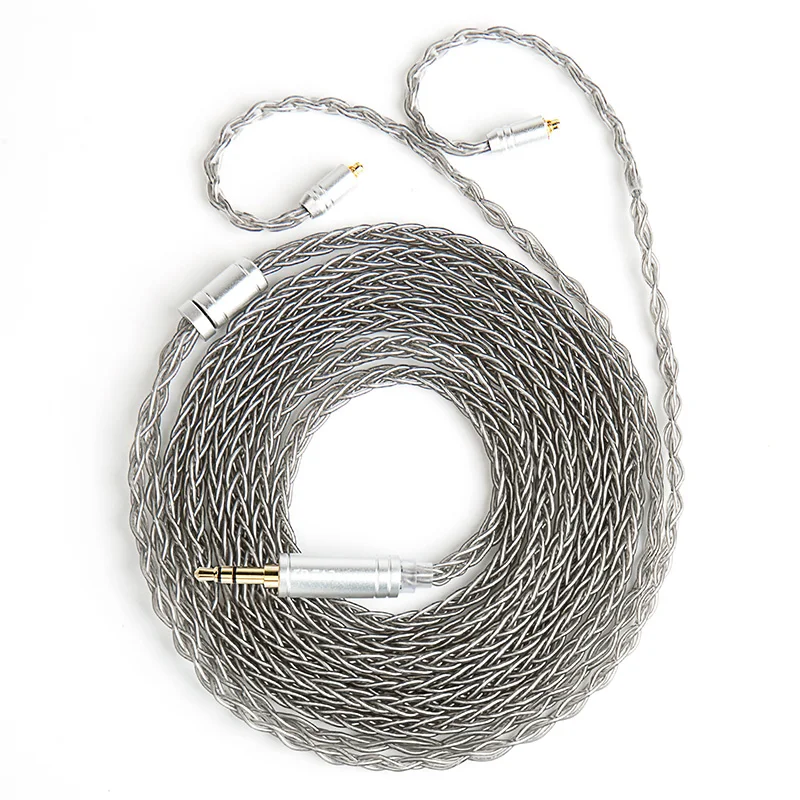 KBEAR ST12 Plus 2M 8-Core Silver-Plated IEM Cable