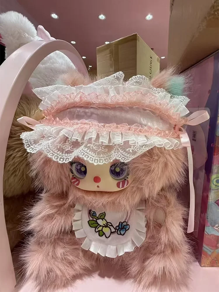 Genuine Liila 600% V2 Blind Box Liila Tea Time With My Girl Series Mystery Box Trendy Vinyl Plush Doll Cute Large Doll Girl Gift