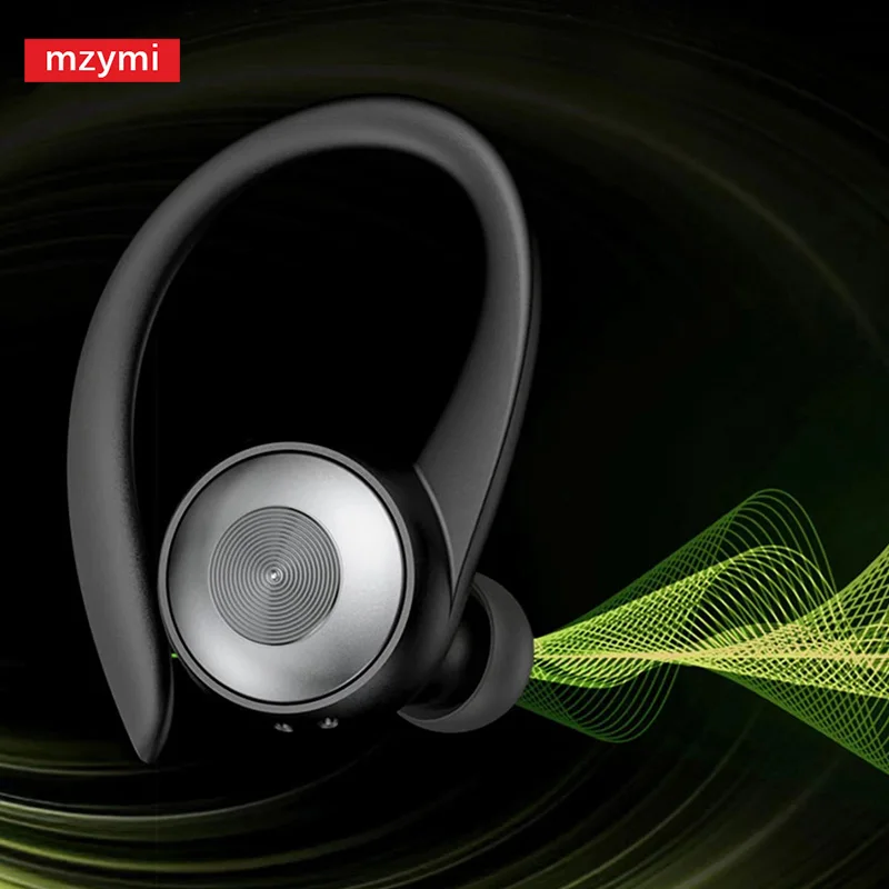 mы TWS بلوتوث 5.3 سماعة Noname مشبك الأذن الرياضة سماعة الألعاب مقاوم للماء في الأذن سماعات أذن لاسلكية مع هيئة التصنيع العسكري